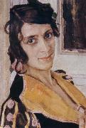 The Spanish woman at Balcony Alexander Yakovlevich GOLOVIN